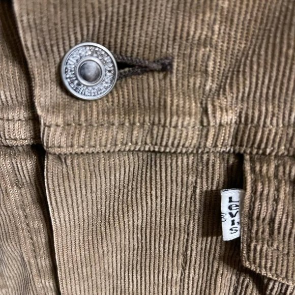 RARE! Levi's Brown Cordeuroy jacket - Picture 4 of 4
